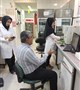 بازدید از آزمایشگاه بیمارستان پاستور توسط کارشناس اداره امور آزمایشگاه معاونت درمان